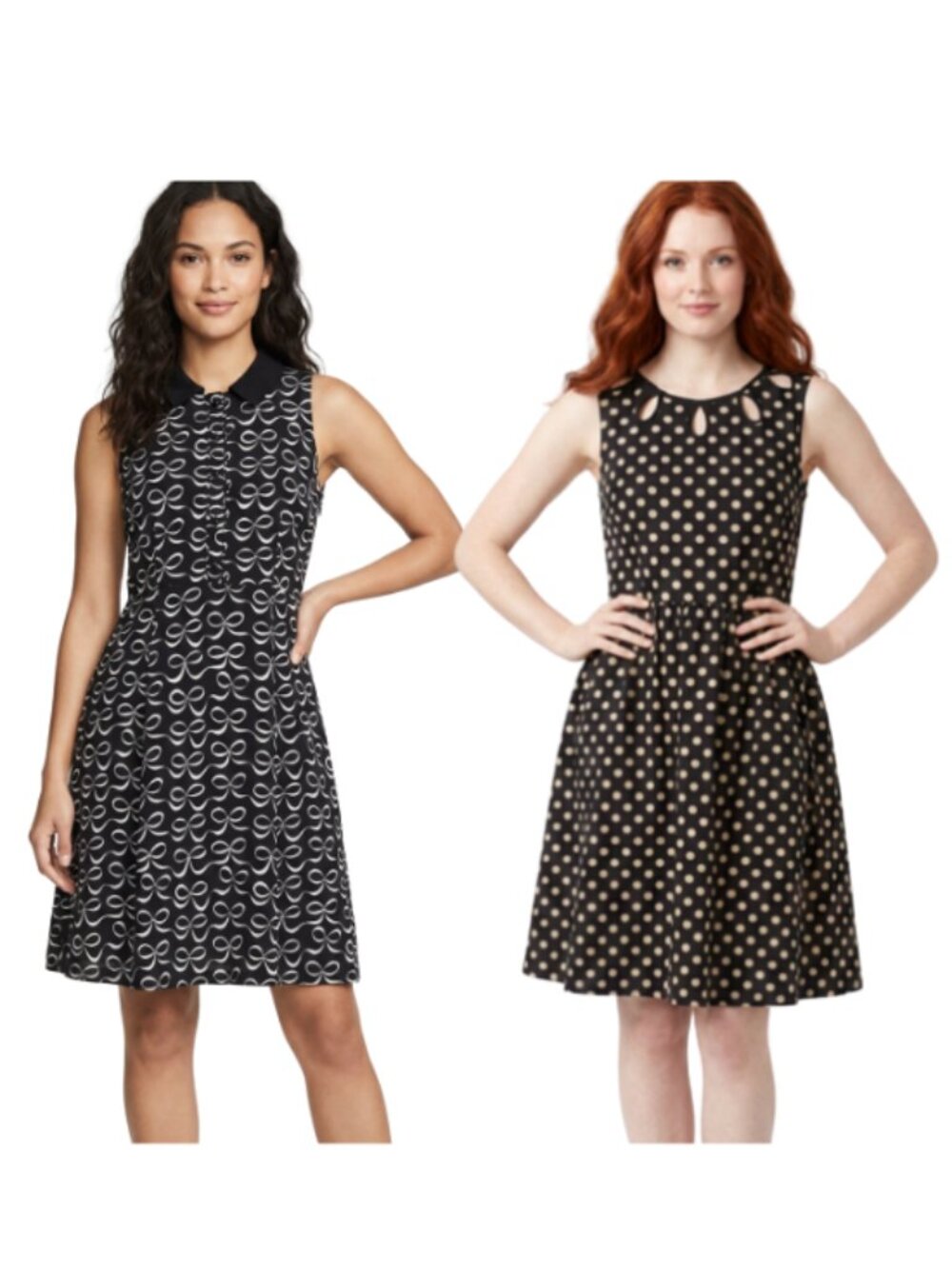 Kate Spade New York Black and White Dress Collection